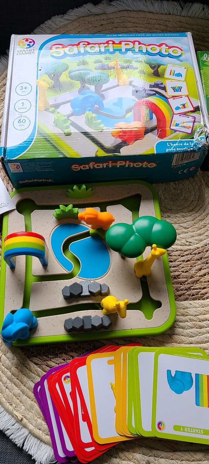 Lot de 2 jeux complet smartgames et djeco - photo numéro 2