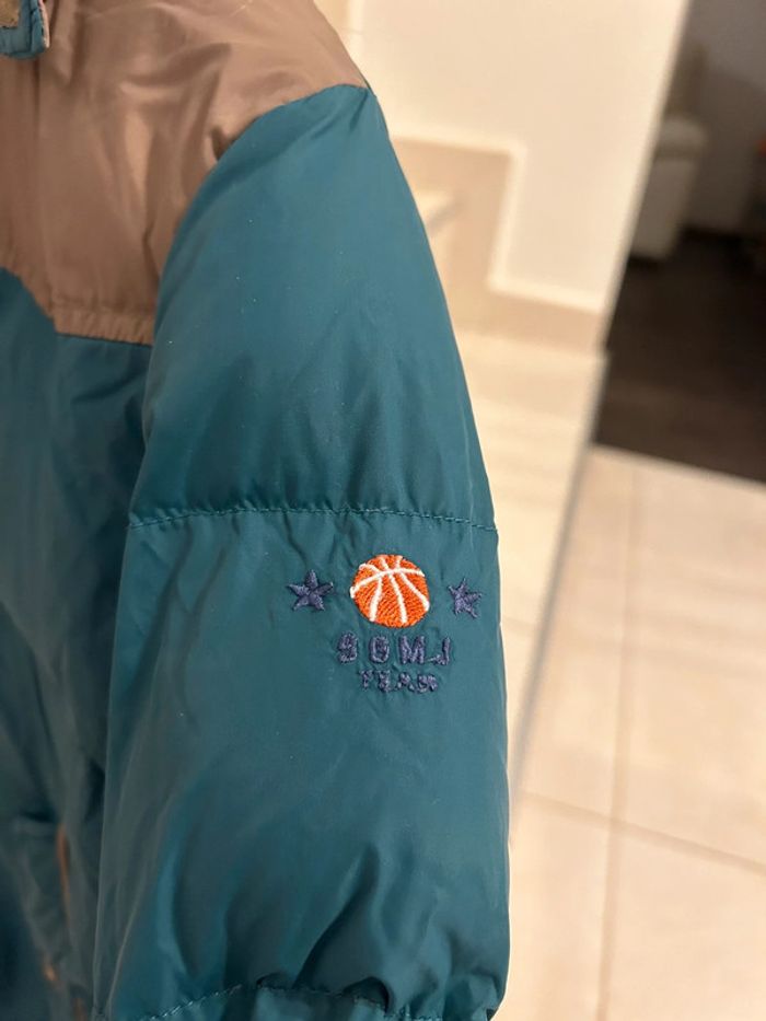 Parka à capuche Bleu canard Sergent Major 4 ans - photo numéro 2