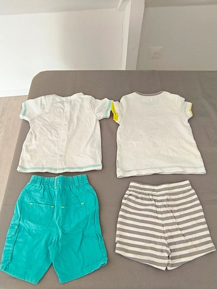 Lot été vêtements 6 mois garçon - photo numéro 2