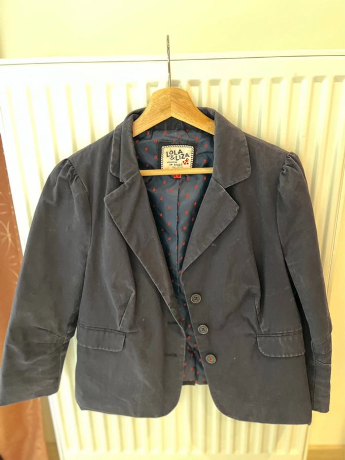 Veste bleu marine - photo numéro 2