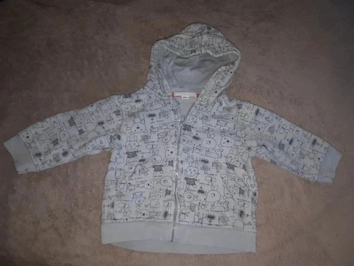 Gilet zippé garçon 18 mois