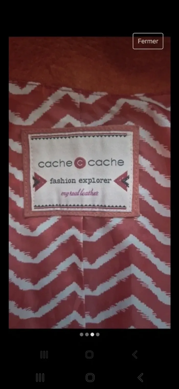 Petit perfecto corail cache cache - photo numéro 3
