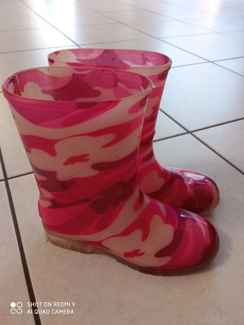 Bottes de pluie pointure 31