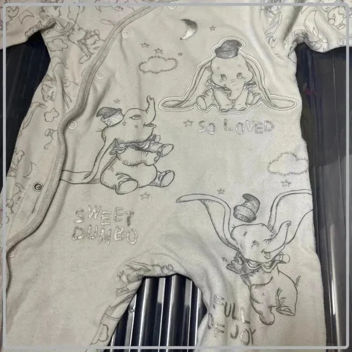 Pyjama dumbo taille 9-12mois - photo numéro 2