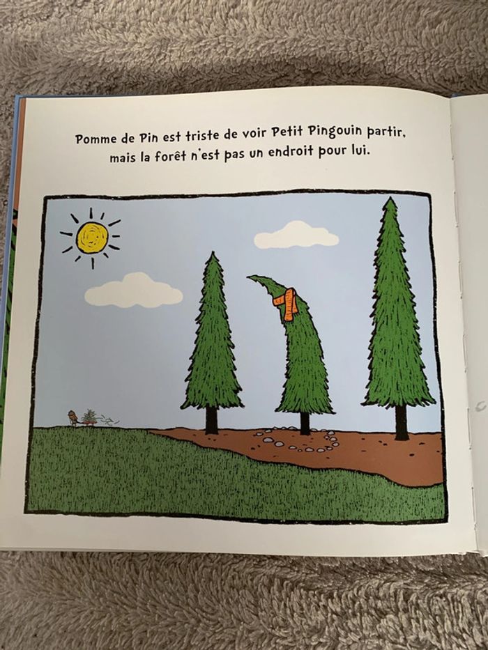 Livre Petit Pingouin et pomme de pin - photo numéro 3