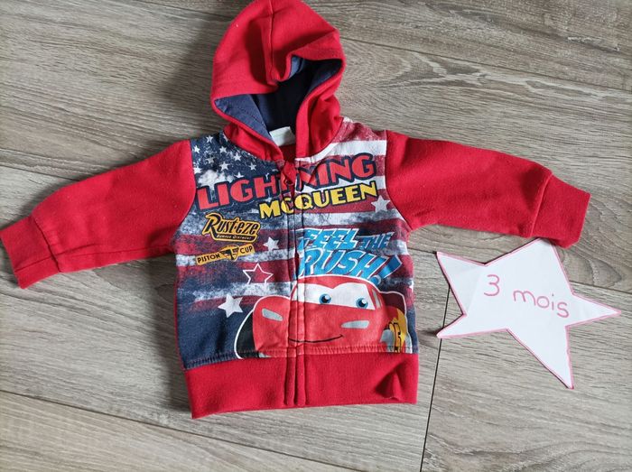 Veste cars Disney 3 mois - photo numéro 2