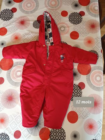 Combine neige 🌨 froid hiver taille 12 mois