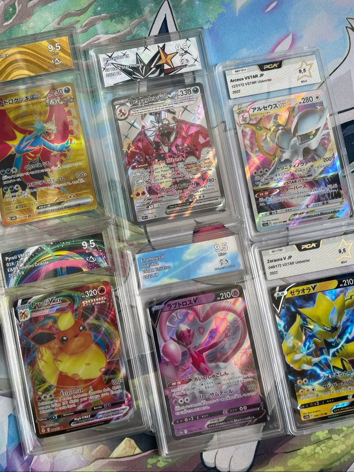 Cartes Pokémon gradées mystères - Édition limitée à 100 cartes gradées - photo numéro 3