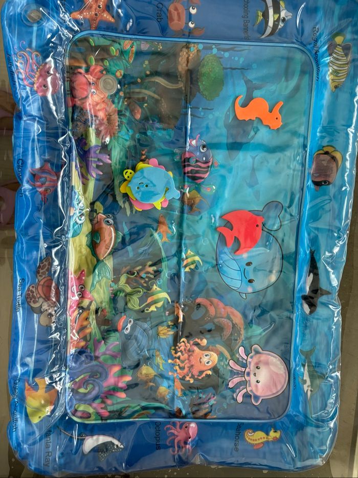 Tapis d’éveil aquarium