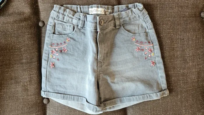 Short jean fille 10 ans