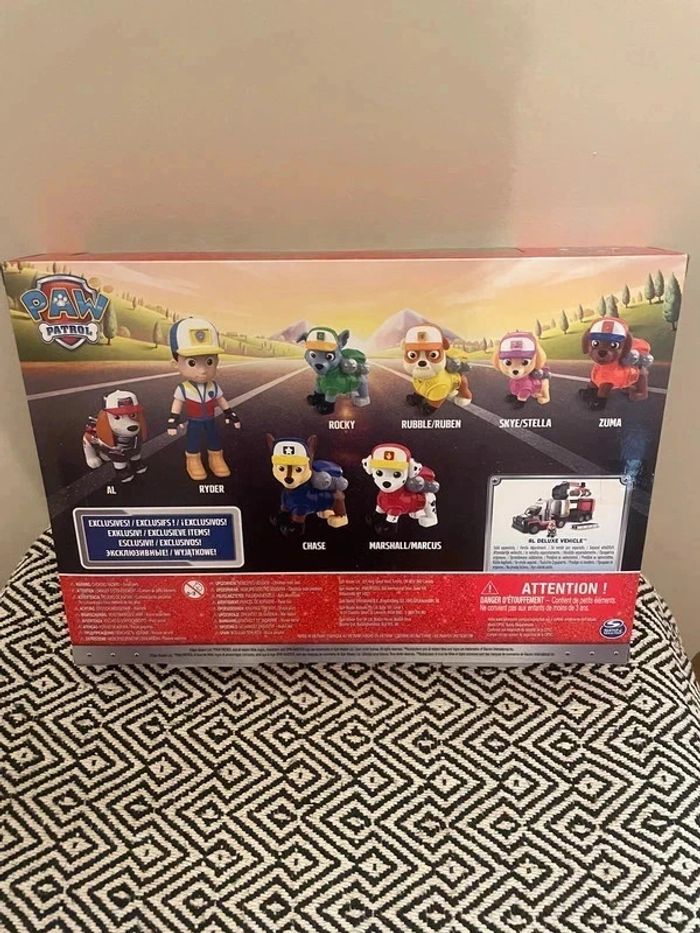 Spin Master - Pat Patrouille Figurine Gift Pack 8 figurines Big Truck Pups 6066045 - photo numéro 2