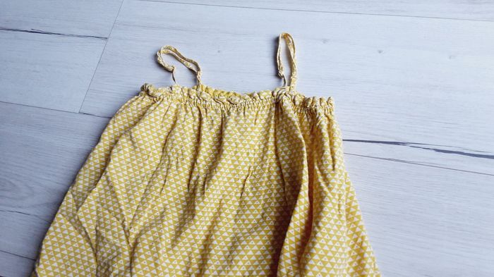 Vêtement fille robe jaune Vert Baudet 6 ans - photo numéro 2