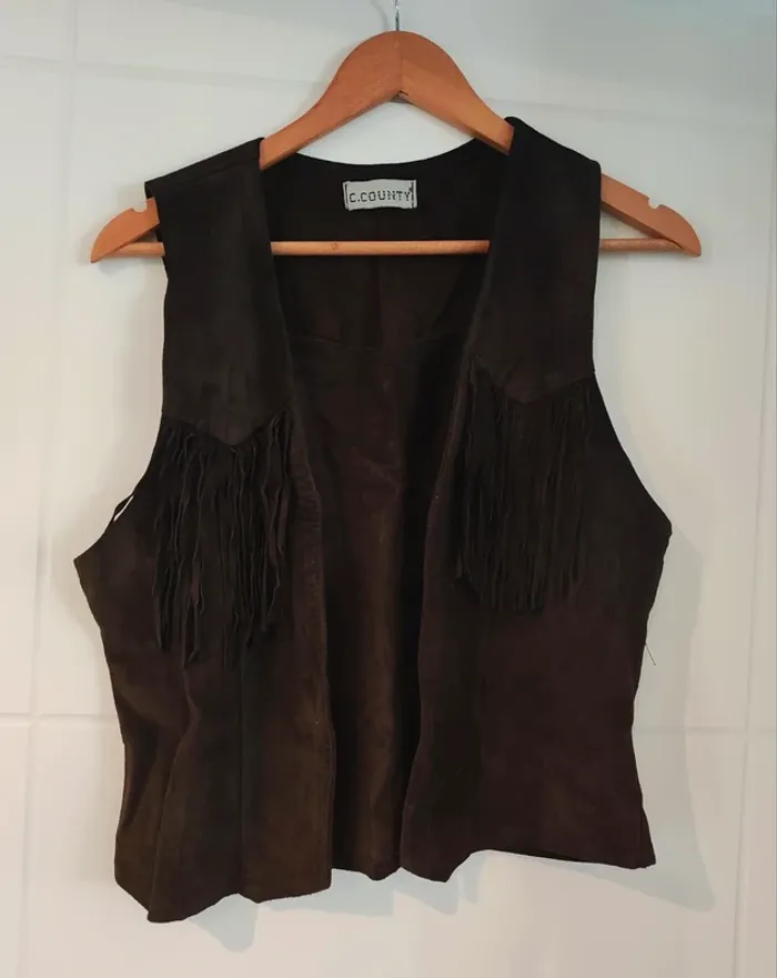 Gilet à franges