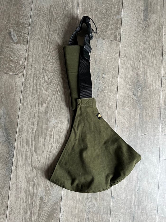 Porte bébé Wildride vert kaki - photo numéro 2