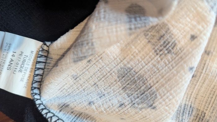 Top à nouer Made in France Lisa Bahia XS - photo numéro 5