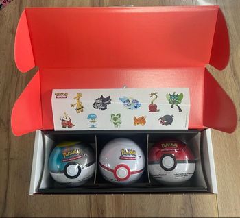 Pokémon boîte pokeball lune ball honor ball et poké ball