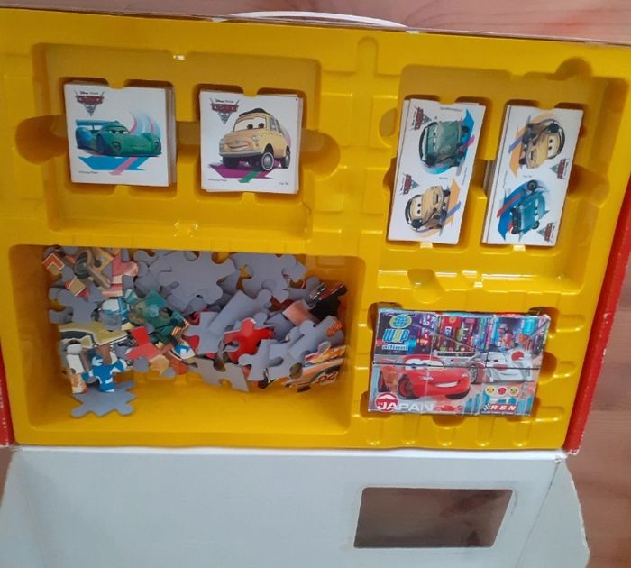 Boîte 4 jeux éducatifs Cars - photo numéro 4