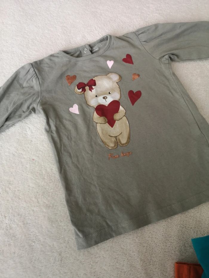 Lot tee-shirt manches longues - photo numéro 2