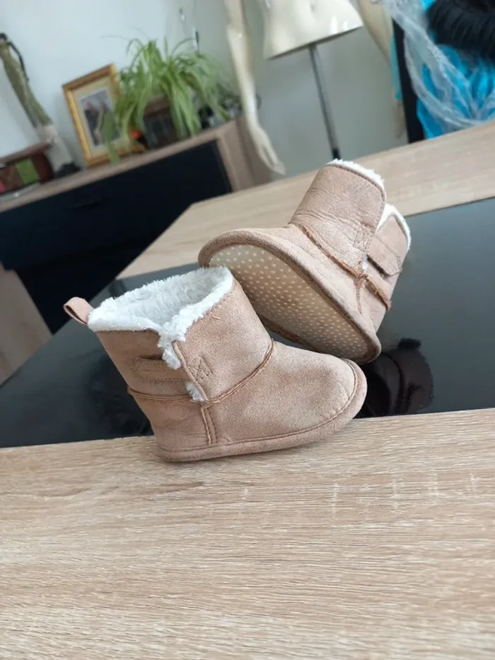 Bottines bébé fille T18 - photo numéro 2