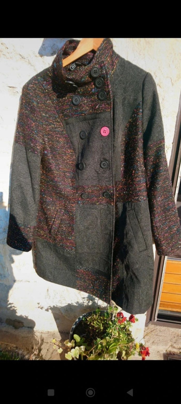 Sublime manteau coloré Rainbow 🌈 taille 44/46