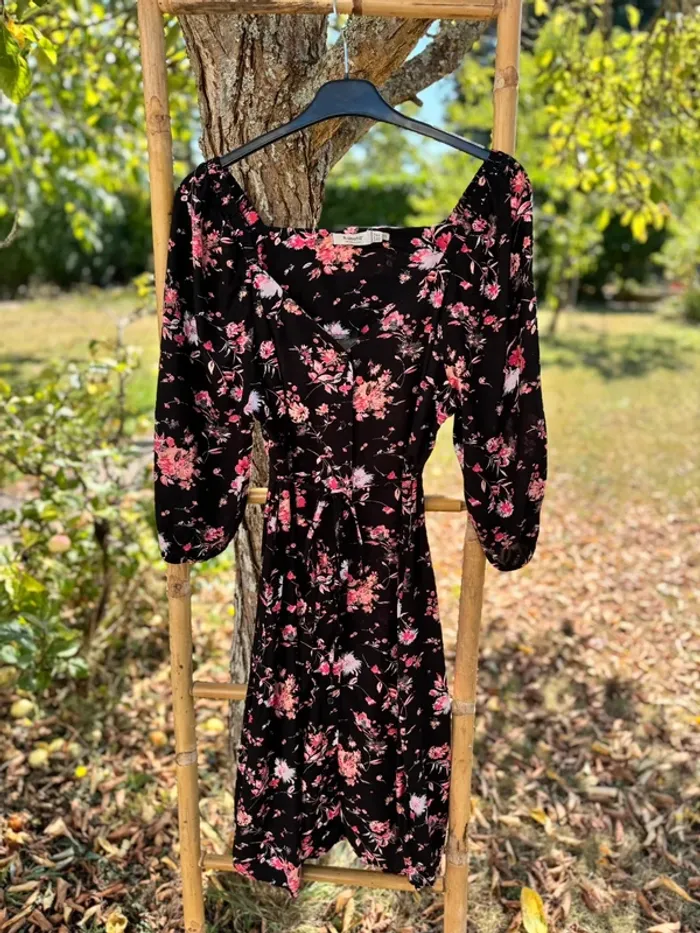 Robe fleurie || B-young || Taille 42 - photo numéro 2