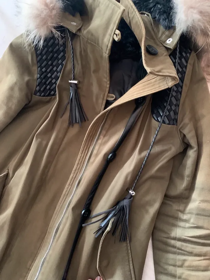 Parka kaki maje S - photo numéro 9