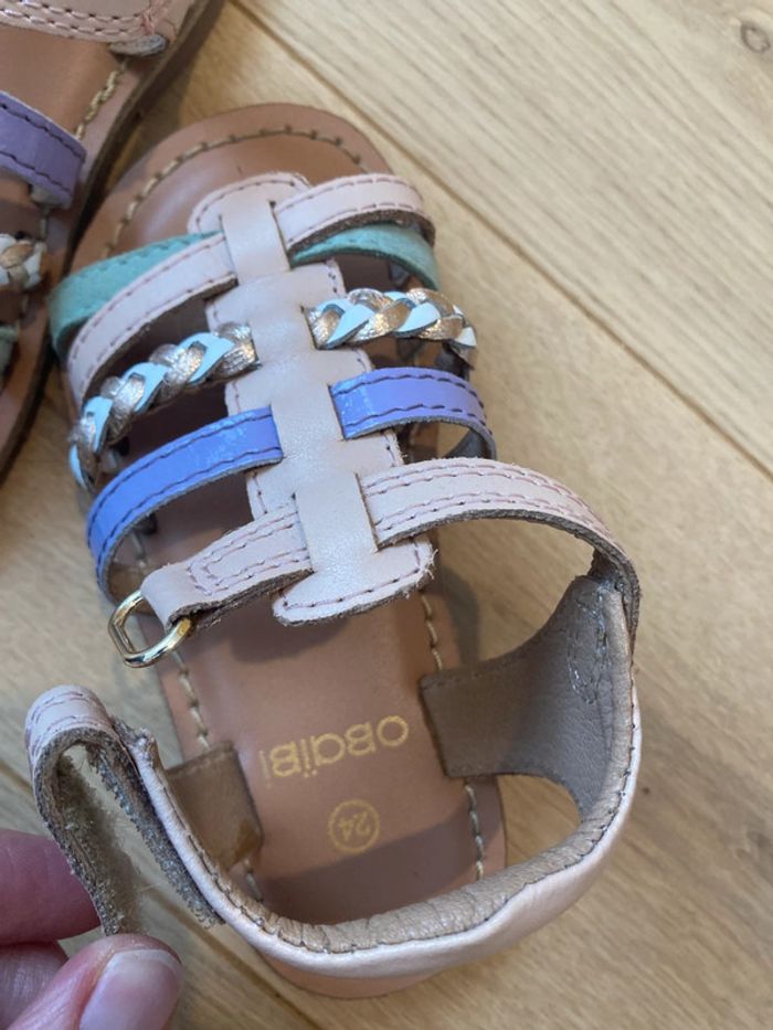 Sandales cuir Obaibi T24 - photo numéro 4