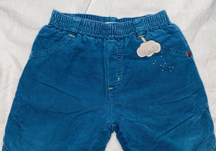 pantalon velour Catimini 6 mois - photo numéro 2