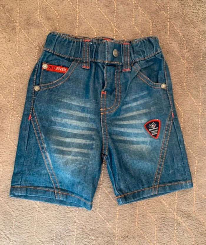 Short en jeans garçon taille 6 mois