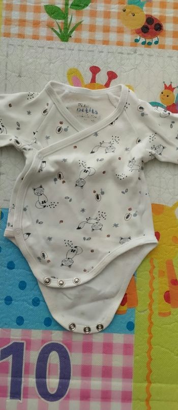 Body bébé garçon 1 mois