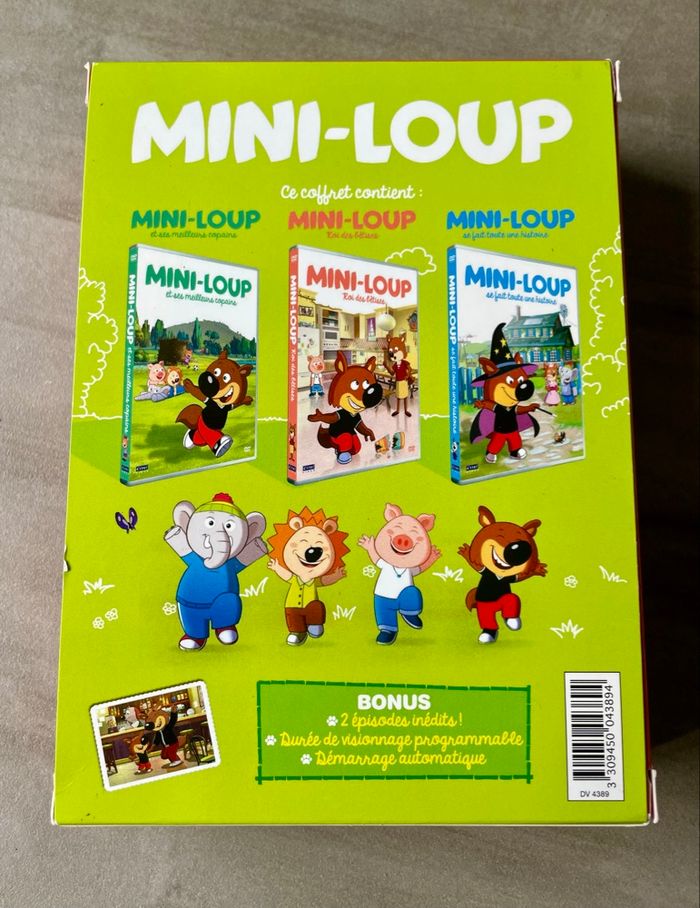 Coffret DVD, dessins animés enfant, Mini loup - photo numéro 5