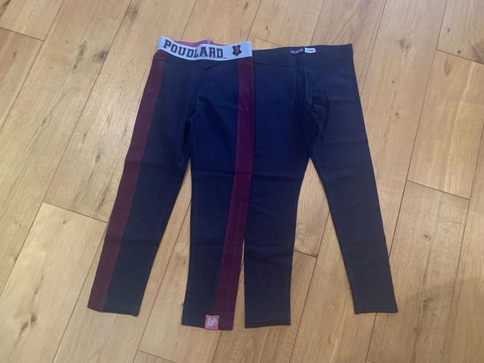 2 leggings fille 7 ans