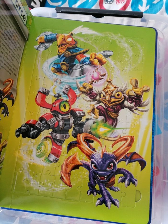 Livre puzzle skylanders - photo numéro 6
