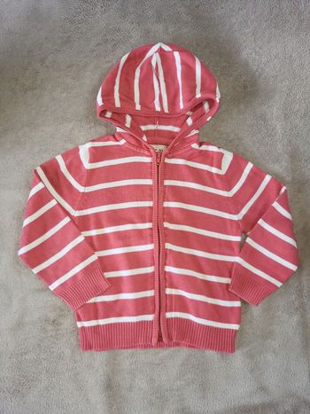 Gilet zippé 4 ans