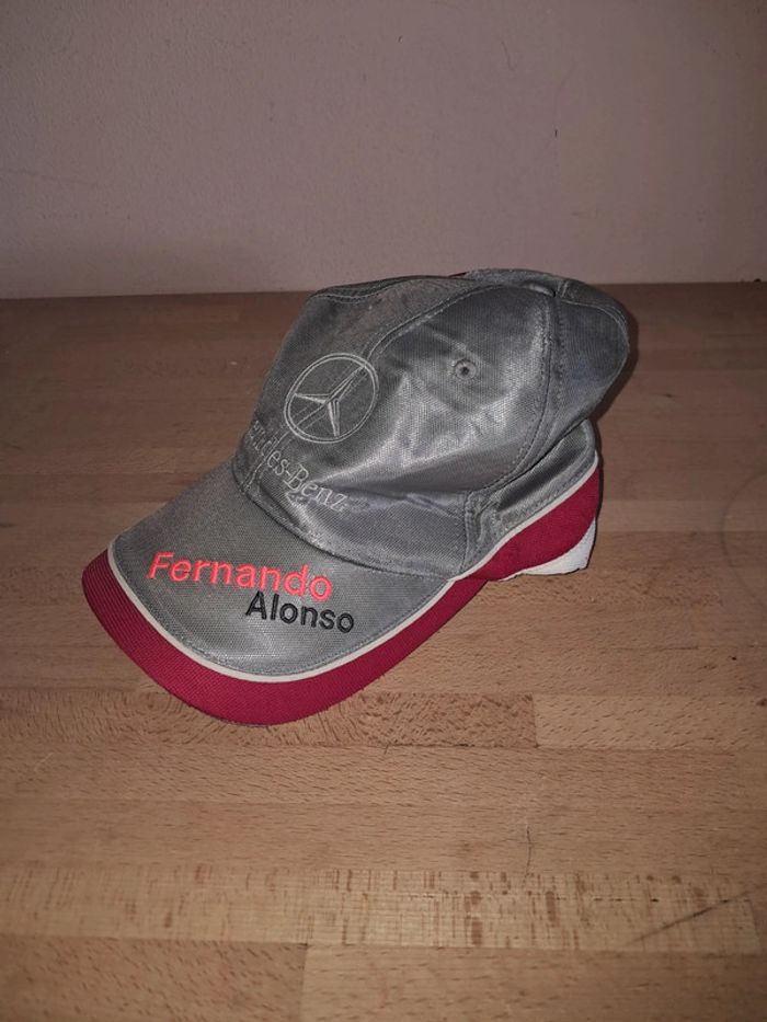 Casquette F1 Mclaren Mercedes-Benz Fernando Alonso - photo numéro 2