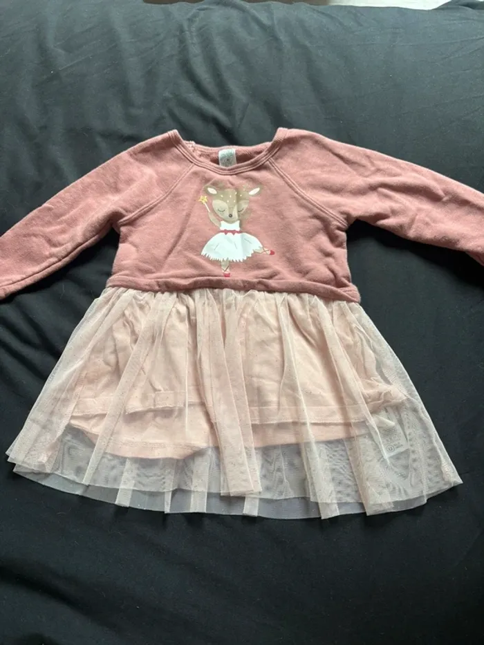 Robe avec tule