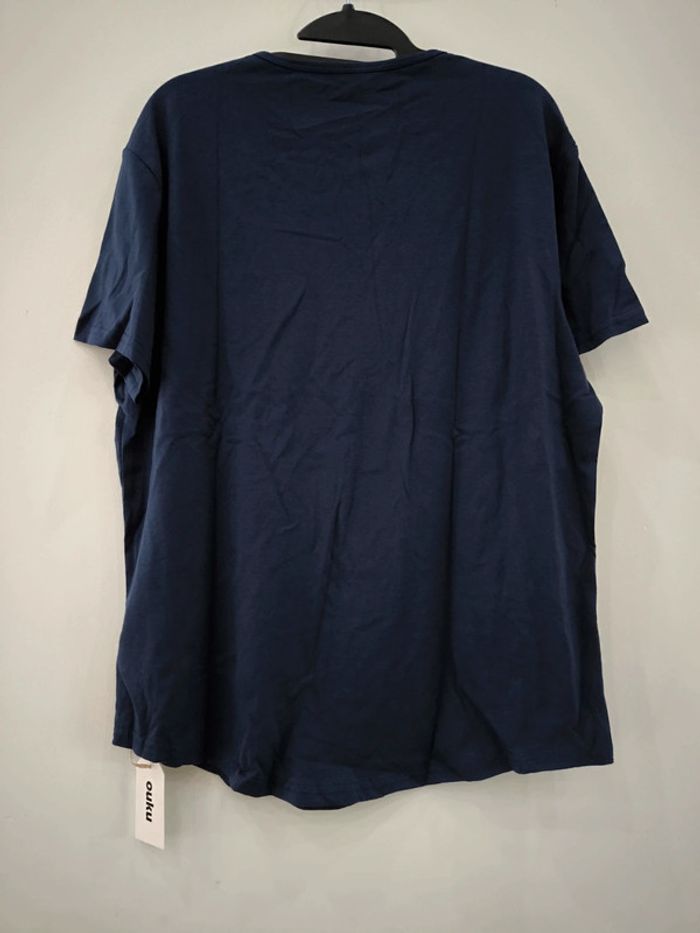 T shirt col v taille L ouku neuf - photo numéro 3