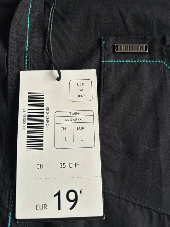 Chemise homme L / 40 - Liberto - neuve - photo numéro 3