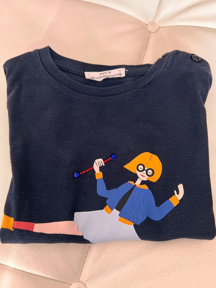 T-shirt (haut) manches longues Sonia Rykiel 10 ans - photo numéro 5