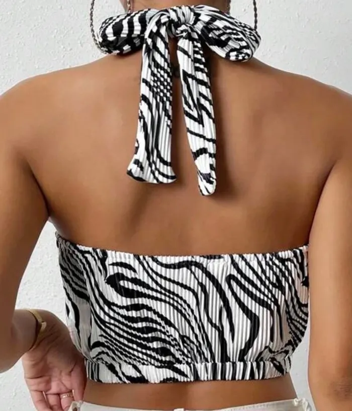 Top motif zèbre - photo numéro 2