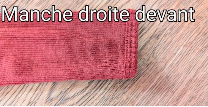 Robe Alda mérinos minimalisme terracotta 4/5 ans - photo numéro 4