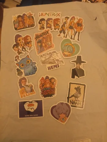 Lot stickers k pop demons hunters neuf