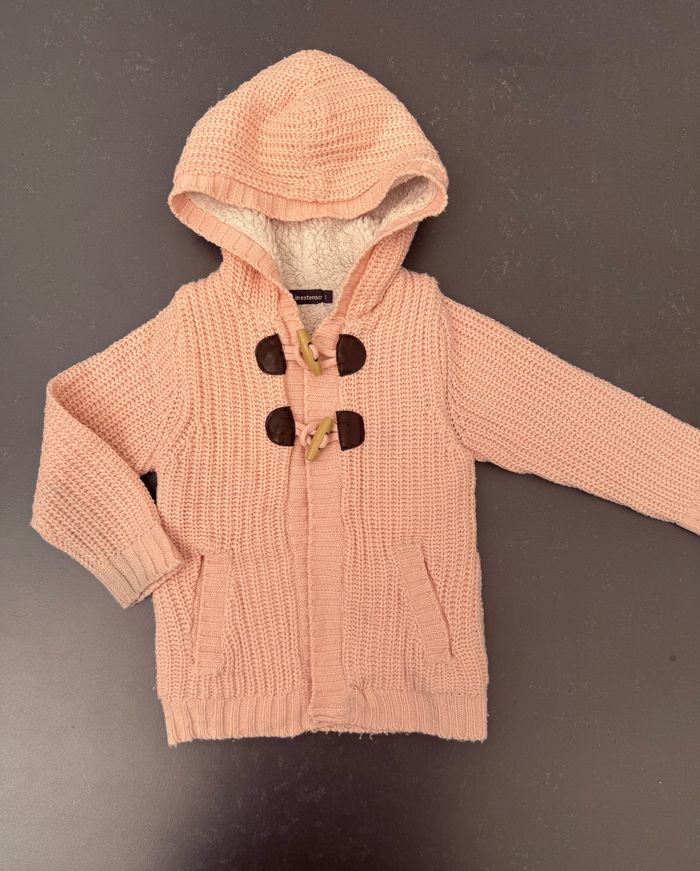 Gilet épais à capuche