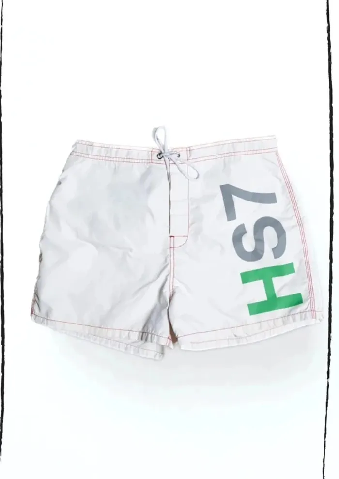 Short de bain blanc Hero Seven – Taille 42 (L/XL) - photo numéro 2