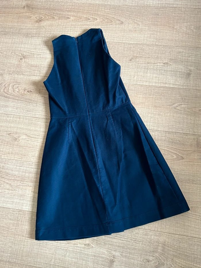Robe bleue marine sans manches Kookai taille 36 TBE - photo numéro 12
