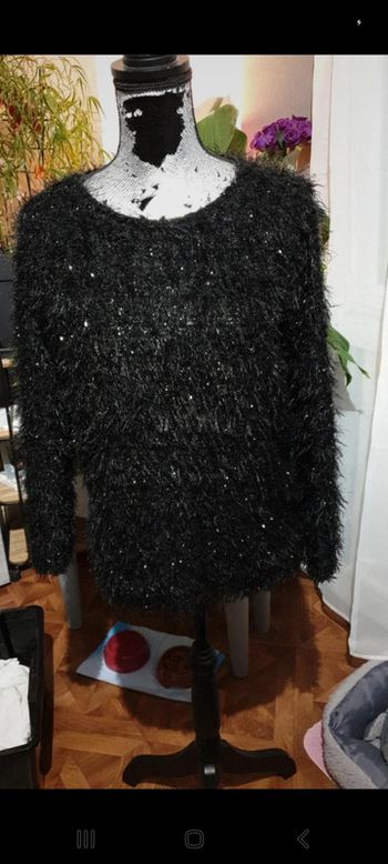 Pull doux et brillant