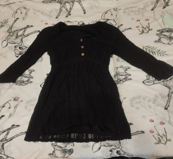 Tunique noir M/L double maternité M