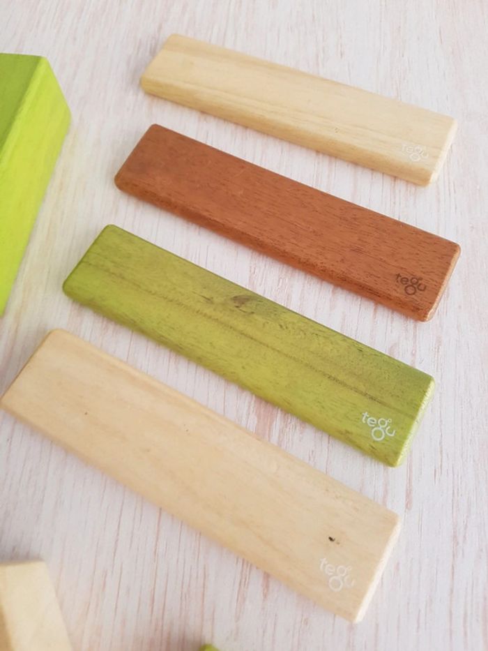 Jeu de construction magnétique en bois Tegu - photo numéro 17