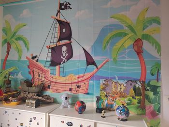 Tenture pirate décoration