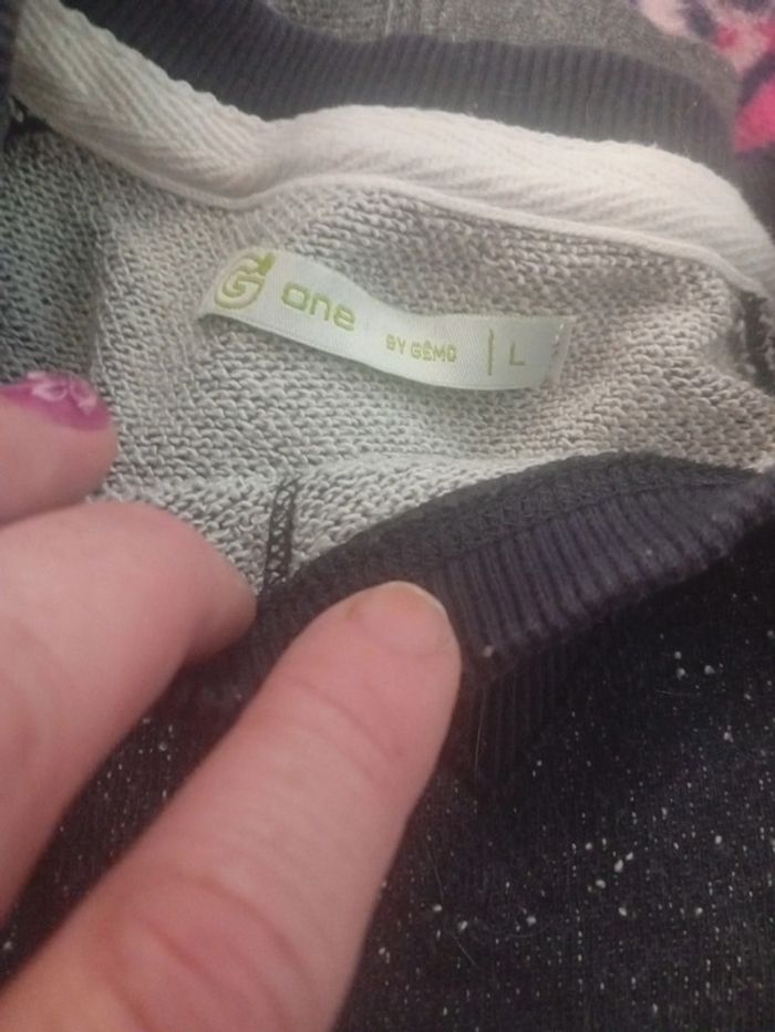 Lot de 2 sweat femme taille L - photo numéro 3